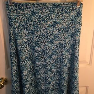 Lula roe azure skirt